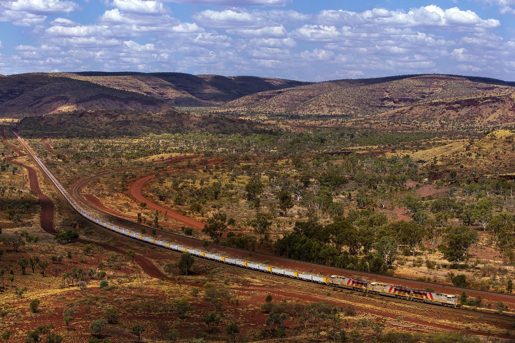 Rio Tinto freight train