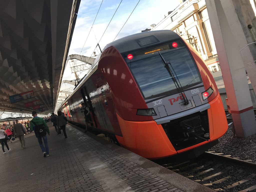 Lastochka Siemens Desiro train Russia