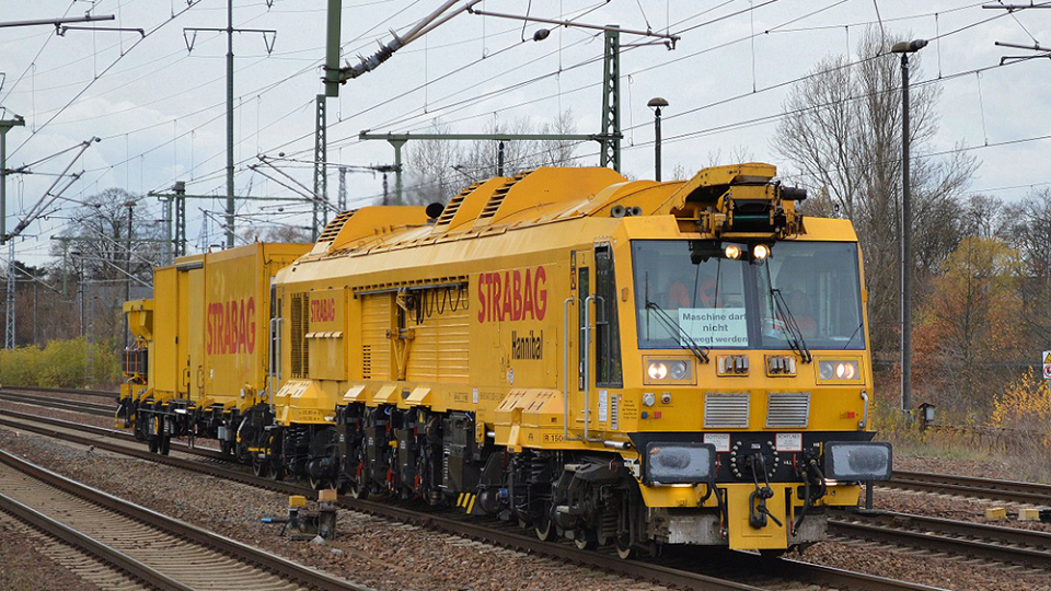 Strabag Rail milling train, source: Strabag Rail