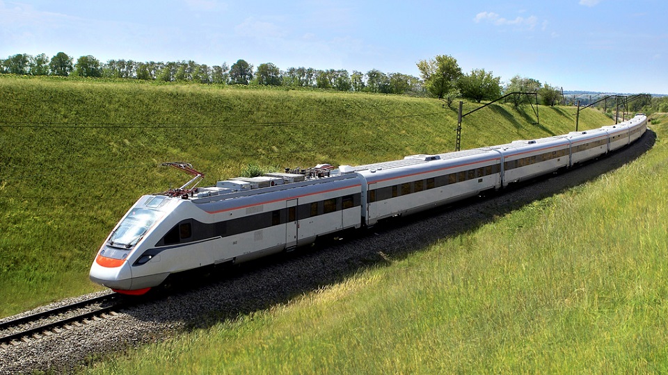 Tarpan high-speed train, source: Kryukov Railway Car Building Works