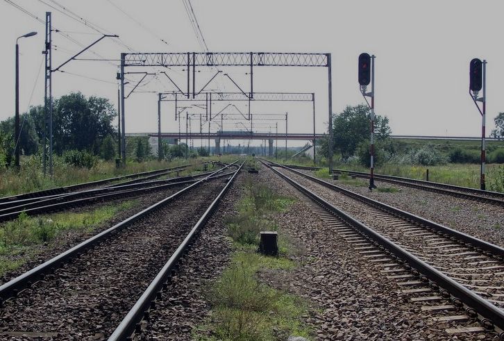 Tracks near Terespol station, source: PKP PLK