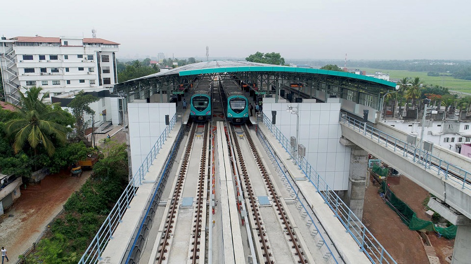 Bangalore metro, source: Alstom