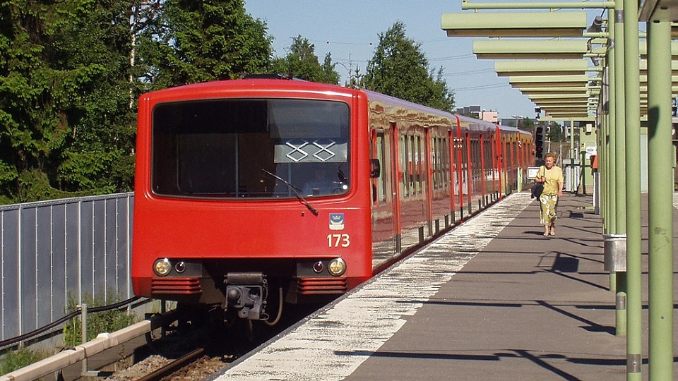 M100 train in Helsinki Metro, source: Wikipedia