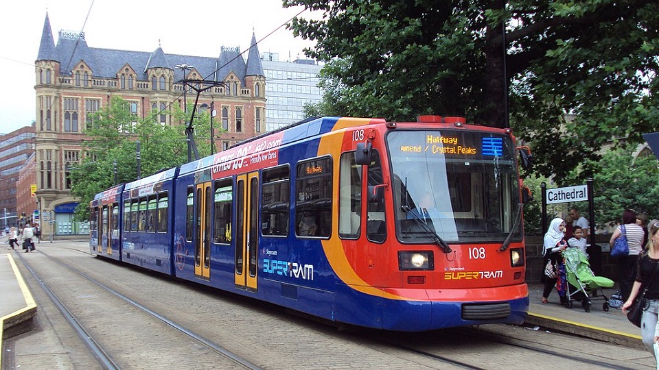 Sheffield Supertram, source: Wikipedia