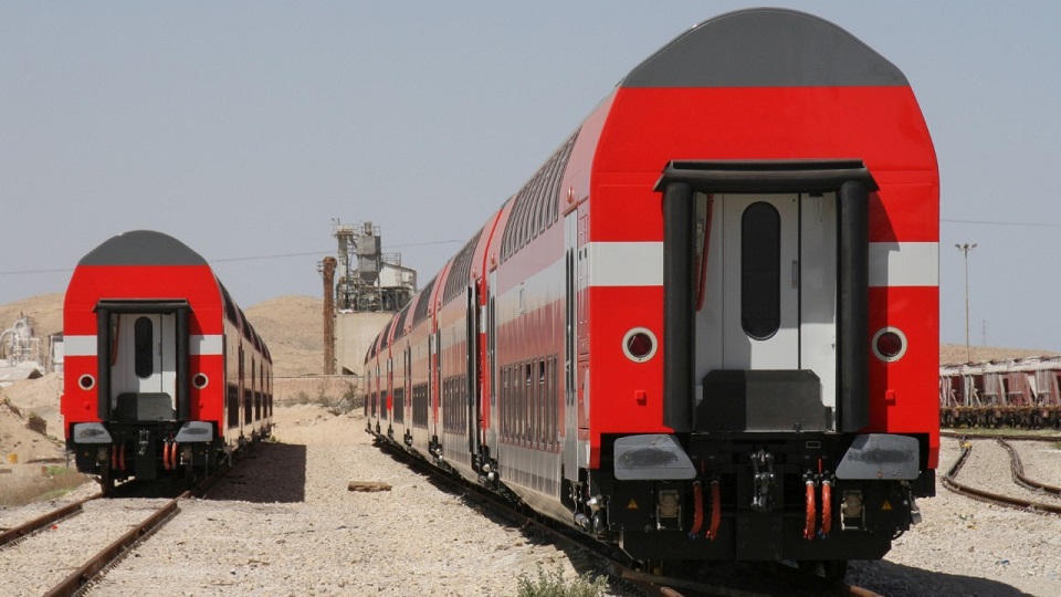 Bombardier TWINDEXX Vario double-deck coaches for Israeil Railways, source: Bombardier Transportation