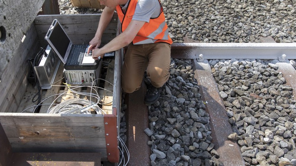 SBB measures temperature of tracks, source: SBB