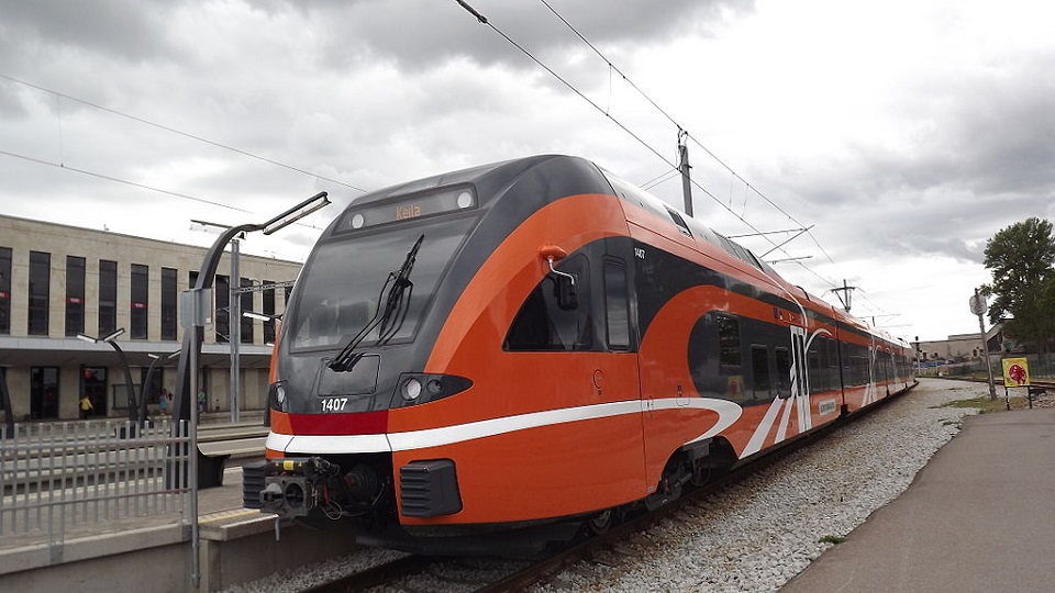 Stadler Flirt electric train in Estonia, source: Wikimedia Commons