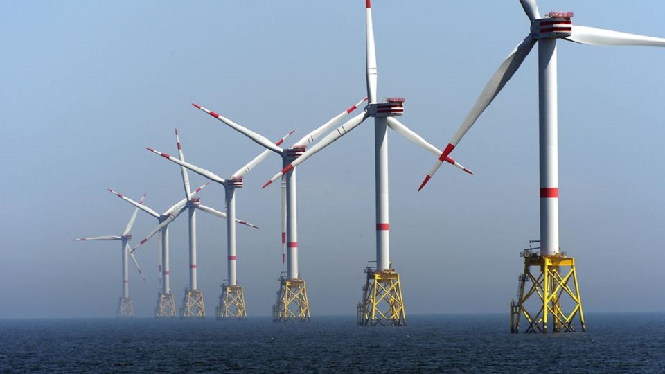 Offshore wind turbines, source: Deutsche Bahn (DB)