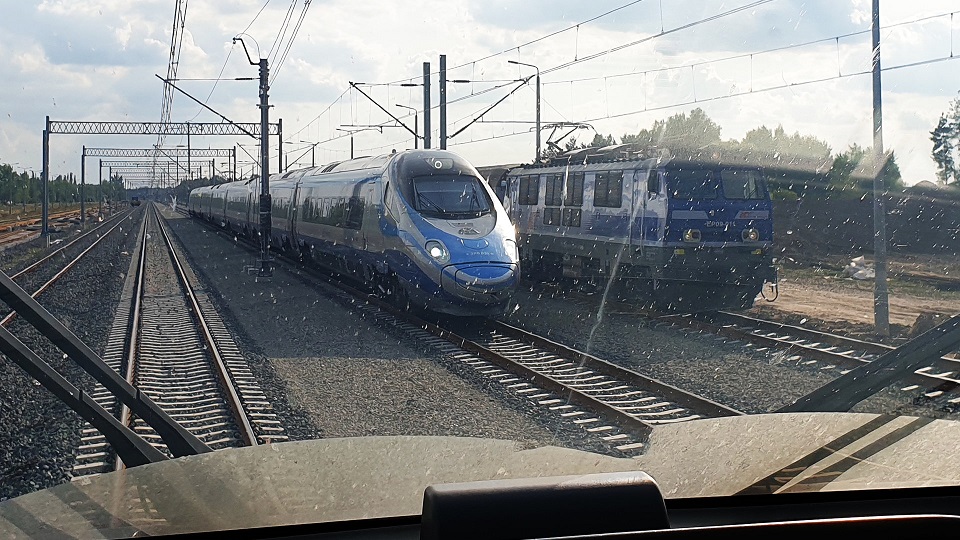 Central Rail Line in Poland, source: PKP PLK