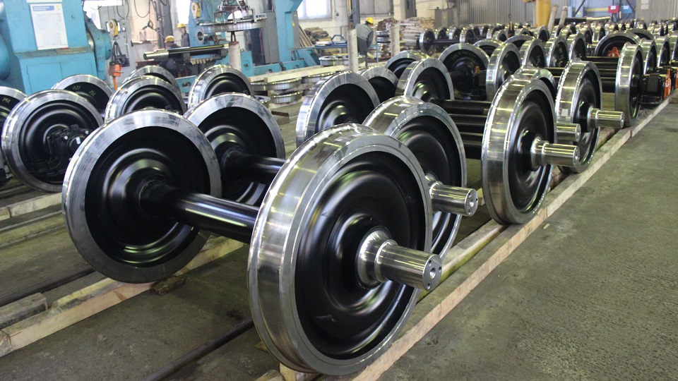 Interpipe wheelsets for Iberian gauge