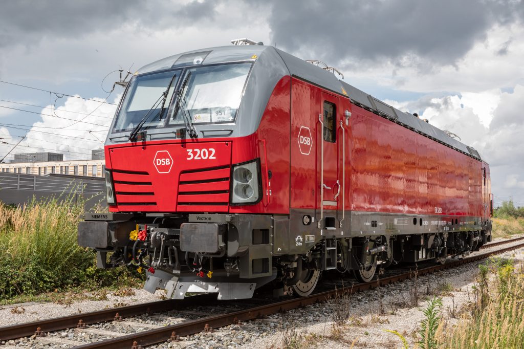 The AC version of the Vectron locomotive by Siemens