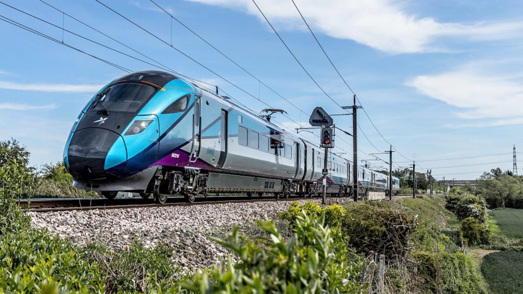 Hitachi UK intercity train