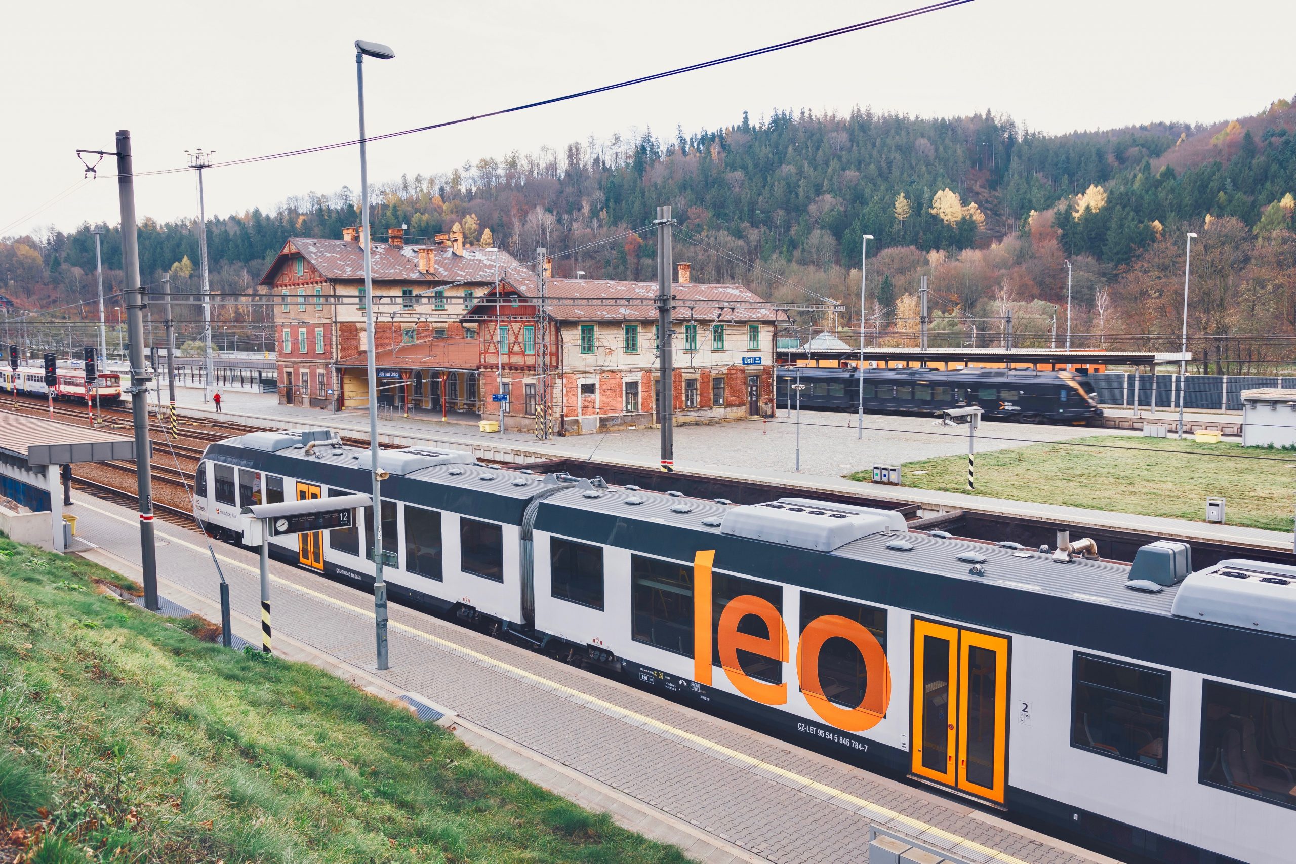 50 ной. Leo Express. Czech Republic Train.