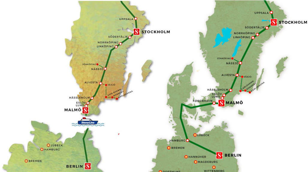 Rail ferry is history for the night train Stockholm – |