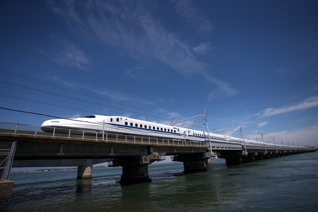 Shinkansen bullet train, image: JR Central