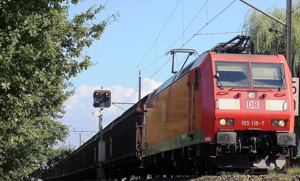 Freight train in Germany