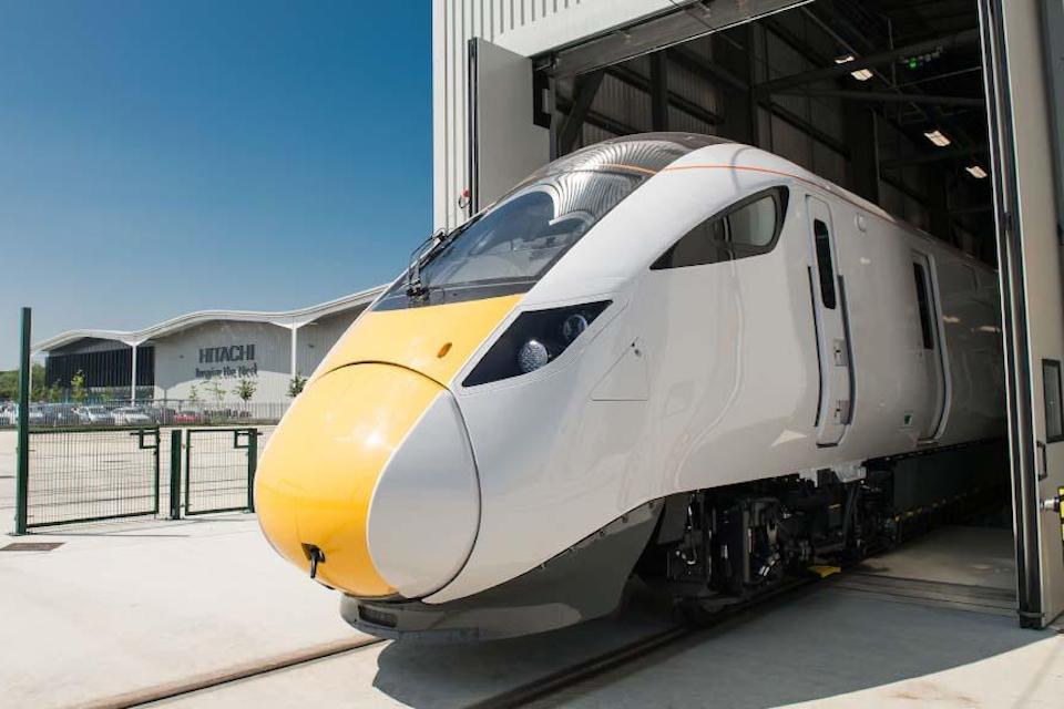 Hitachi InterCity Express train nose