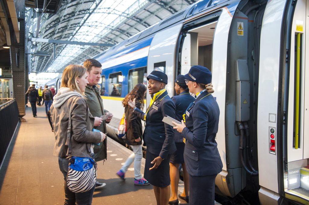 Eurostar train