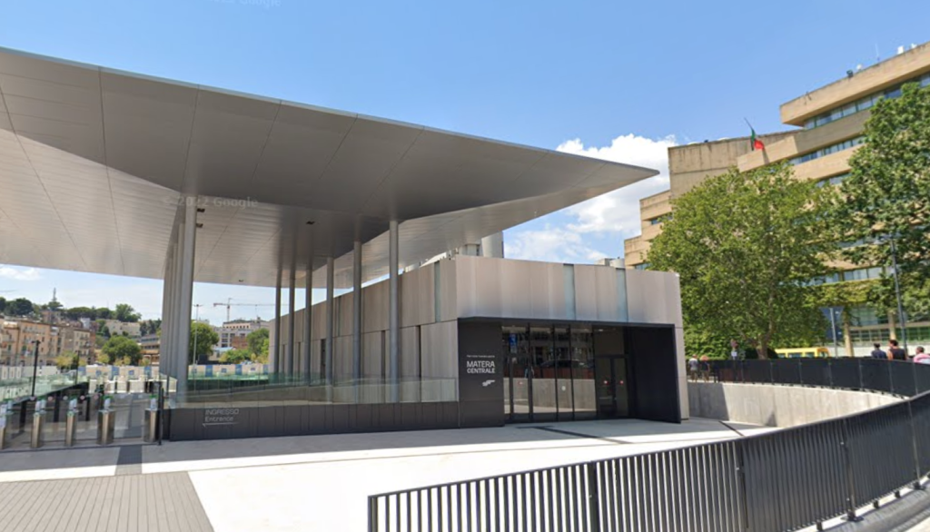 The new Matera train station