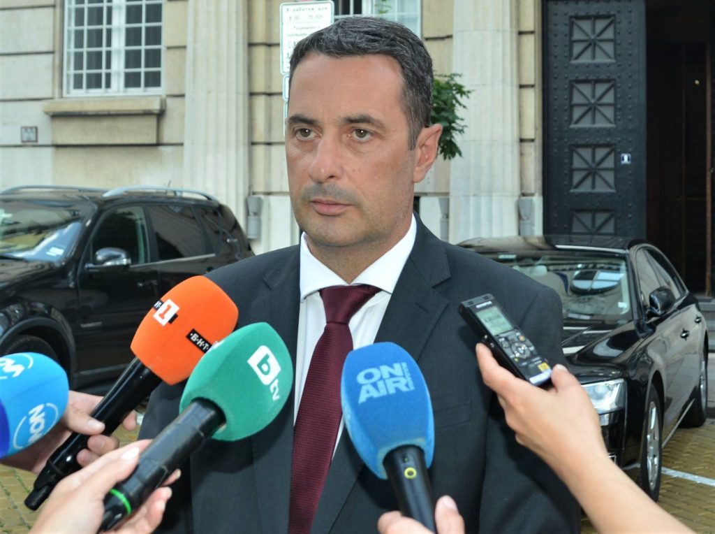 Bulgarian Minister of Transport Georgi Gvozdeikov