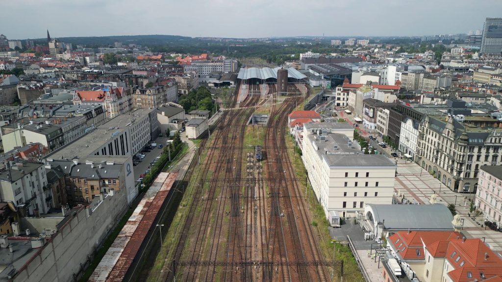 Katowice rail junction