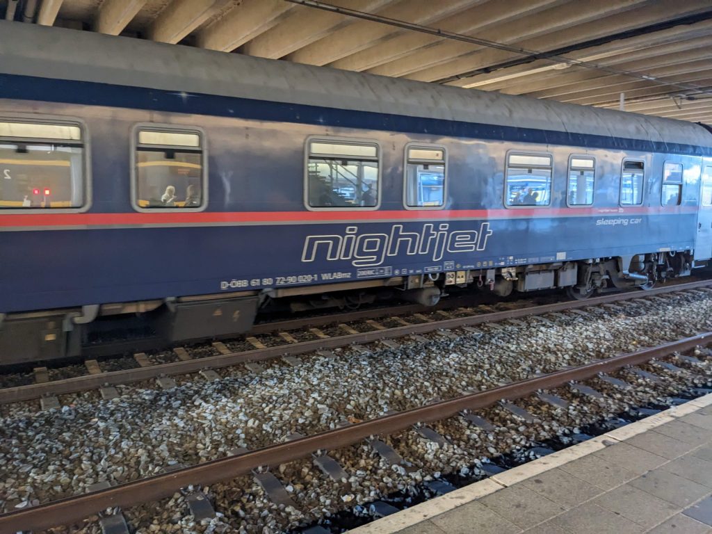 The Nightjet, in this case at Utrecht Central Station. (photo for illustration) Jeroen Baldwin/SpoorPro